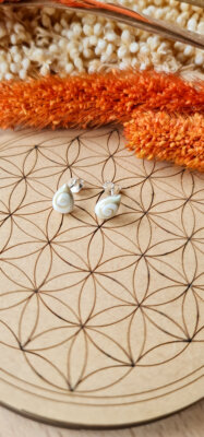 BOUCLES D'OREILLES PUCES GOUTTES