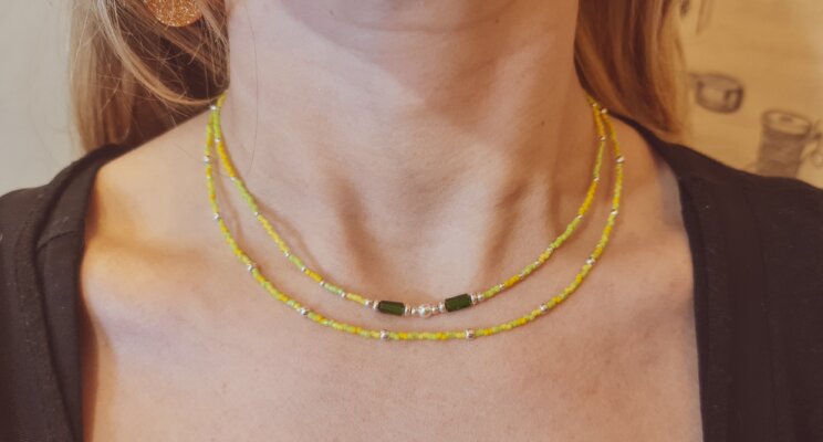 COLLIER DOUBLE "BABYLEE"